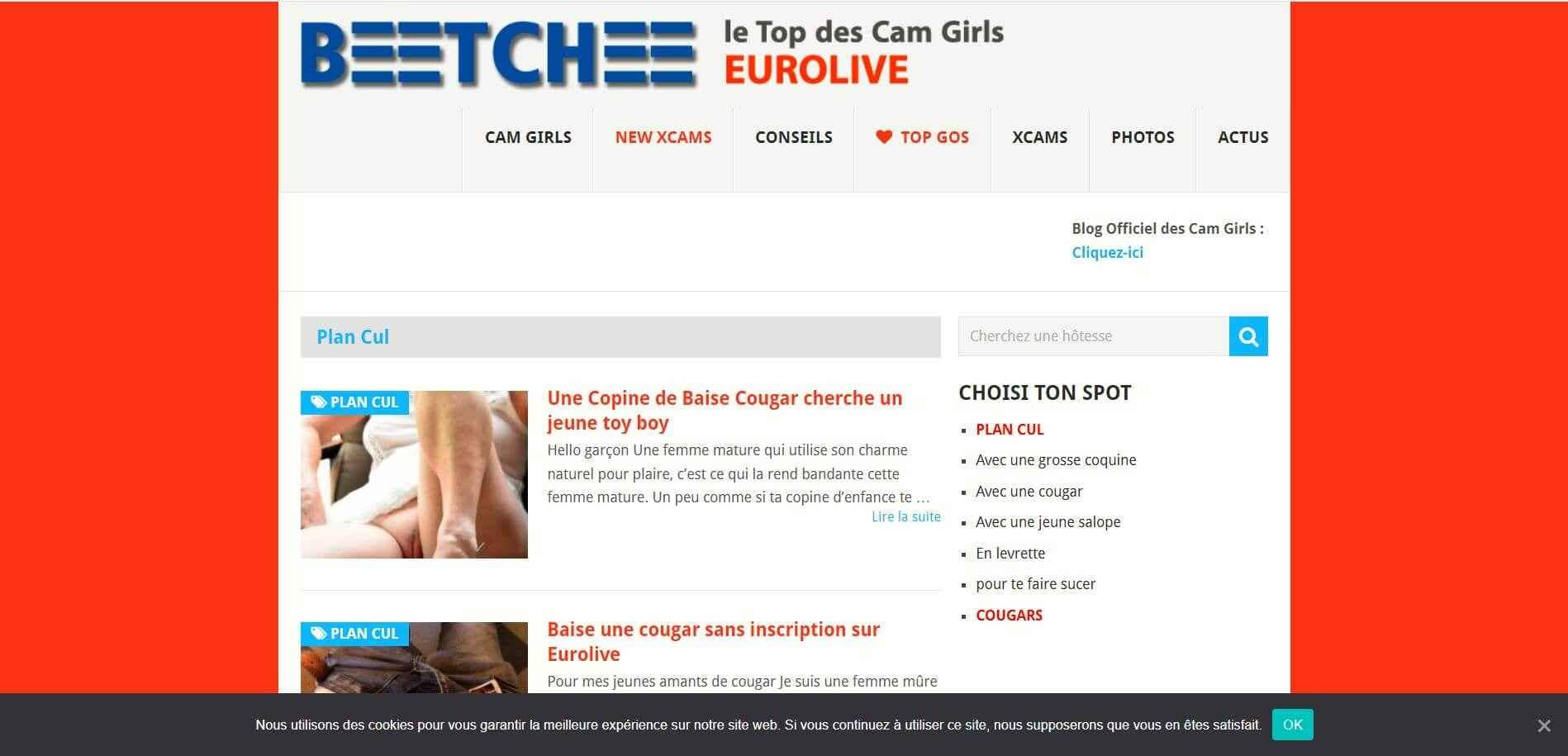 Beetchee, live can en direct