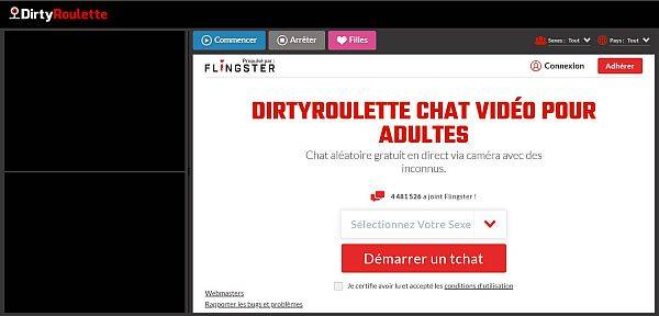 dirtyRoulette : Chatroulette par cam to cam