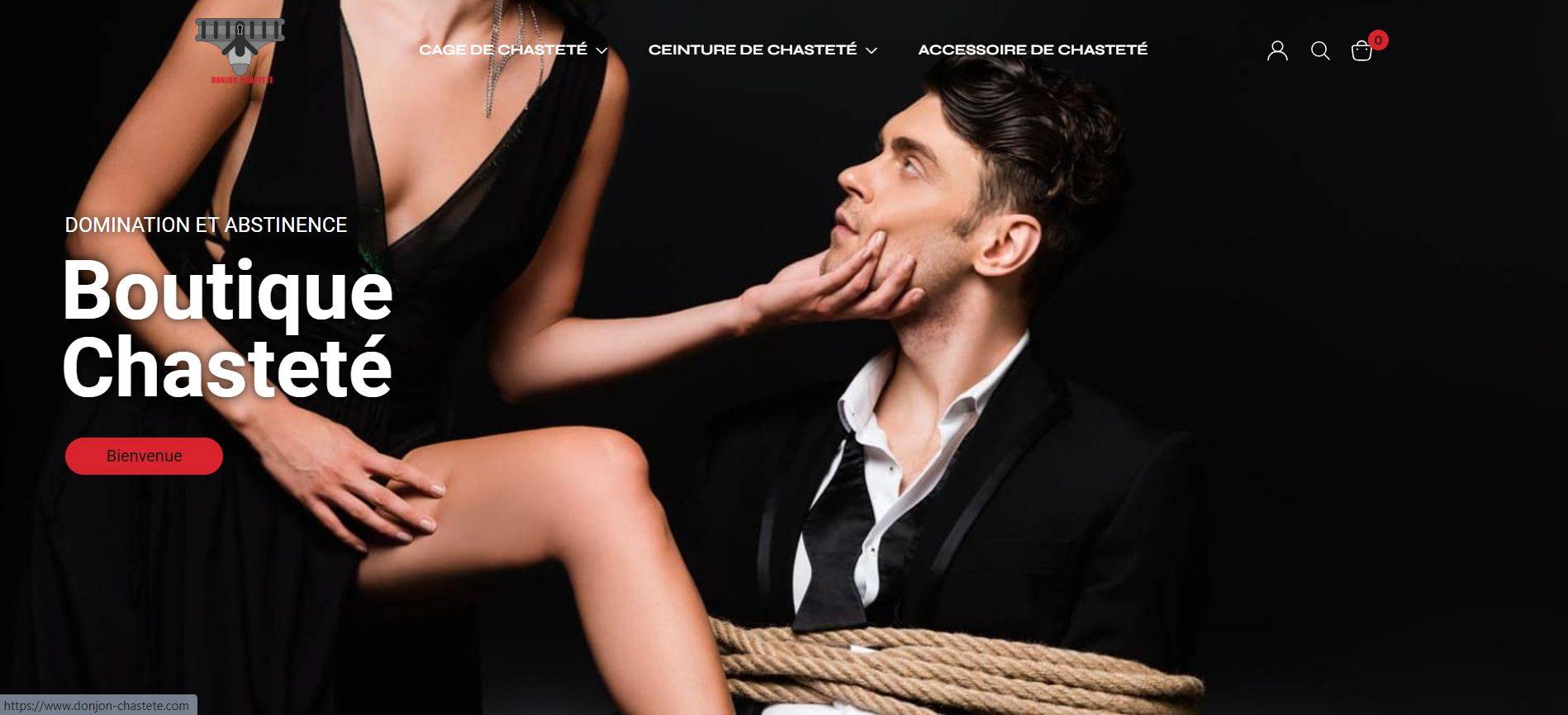 Le site donjon-chastete.com pour cvos accessoires pour explorer la chasteté !