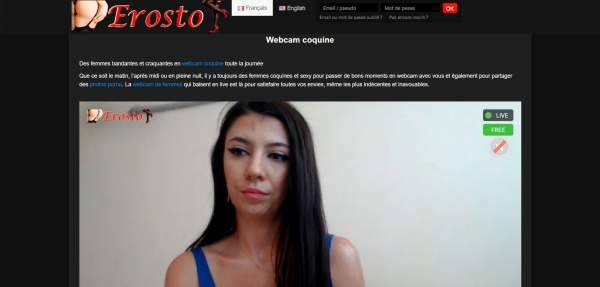 Erosto-visio : cam to cam live