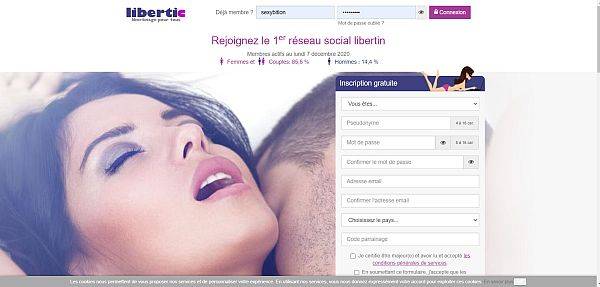 Libertic : 1er réseau social libertin en Francophonie