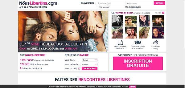 Nouslibertins renconter libertine en français