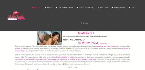 TEROSEFRANCE, telephone rose en France